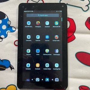 2 androids for kids. Screen protector and case pink and blue